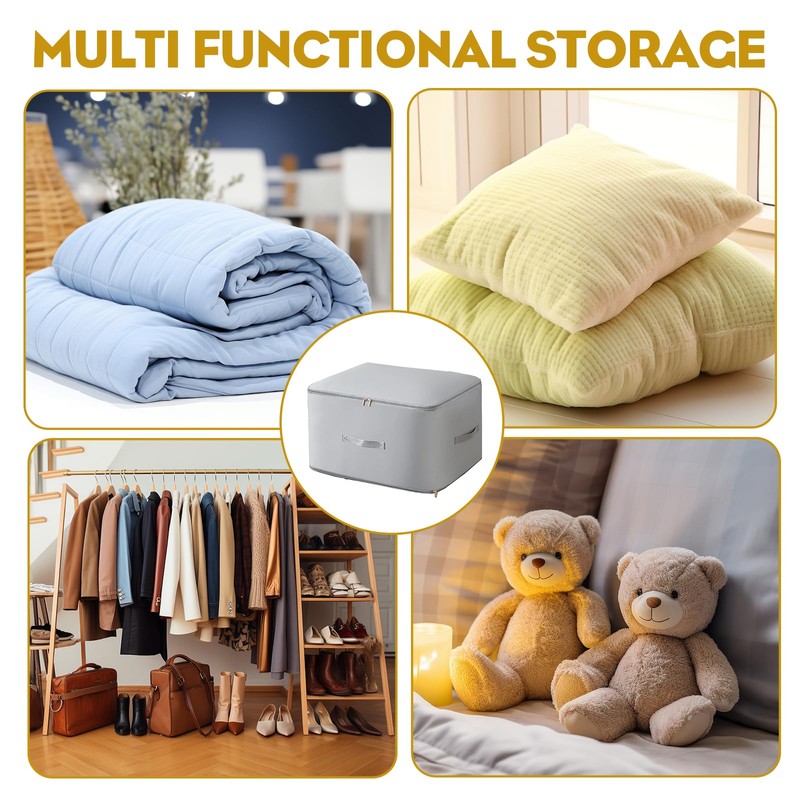 Jisrcha Ultra Space Saving Self-Compressing Organiser, Storage Duvets, Upgrade Space