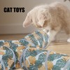 Cat Tunnels Collapsible Printed 4 Way Cat Tube with Storage