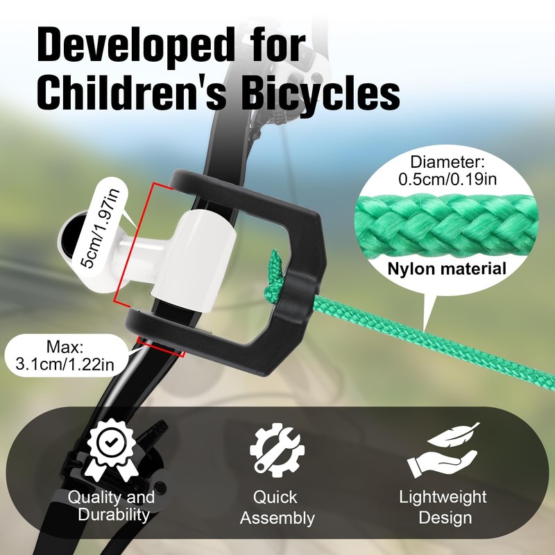 Tow Rope Bicycle Children, 2.5 m Retractable Parents Child Pull