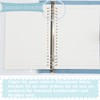 LIMEQKI Notebook A5 Ring Binder, Bullet Line Journal, Removable Spiral