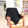 Safus Solid Fleece Blanket Plush Throw 50" x 60" -
