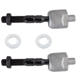 WEDOAUTO 2Pcs Front Inner Tie Rods End Links LH Driver & RH Passenger Fit For Honda Accord 2003-2007 3.0L V6 Coupe 2-Door Sedan 4-Door, For Acura RL 2005-2012 Replace# EV80208