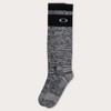 Oakley Men's Baseball Socks STRIKING LONG SOCK 25.0, (02E) BLACKOUT,