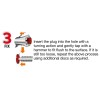 Wetnfix (20 Discs) - Fixing Wall Plugs Fast! No Need