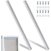 2 PCS Large Metal Dog Door Flap Replacement Bracket Compatible
