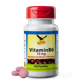 Get UP® Vitamin B6 15 mg als Pyridoxal-5‘-Phosphat - 100 Kirschpastillen