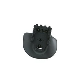 Safariland 568BL Injection Molded 3-Hole Pattern Belt Loop with QLS 22, Left Hand, Plain Black