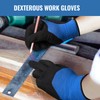 Velway 2 Pairs Safety Work Gloves - Lightweight Gardening Gloves