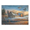 COBBLE HILL 500 Piece Puzzle - Farmstead Flyby (with Poster