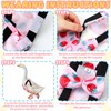 DoubleFill 6 Pcs Washable Chicken Diapers Reusable Pet Diaper with