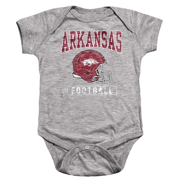 LOGOVISION University of Arkansas Football Helmet Unisex Infant Snap Suit
