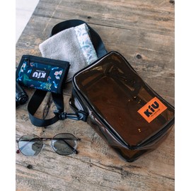 Kiu K336-211 Clear Clear Bag, PVC Mini Bag, Shoulder Bag, Pool Bag, Sea Outdoor, Festival, PVC Square Mini Bag, Men's, Women's, Unisex