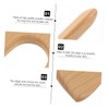 Ipetboom 2 Pcs Scraping Massage Tool Wooden Board Acupoint Therapy