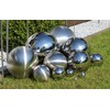 Stainless Steel Decorative Ball Silver Garden Decoration Rose Ball Flower