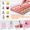 Silicone Macaron Baking Mat Kit - (30 in 1) Macaroon