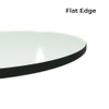 18" Inch Round Glass Table Top 1/4" Thick Flat Polish