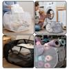 Collapsible Laundry Baskets, 3 Pack Mesh Pop-Up Laundry Hampers