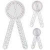 Goniometer Set 3 Pieces of 6/8/12 Inch Occupational Physical Therapy