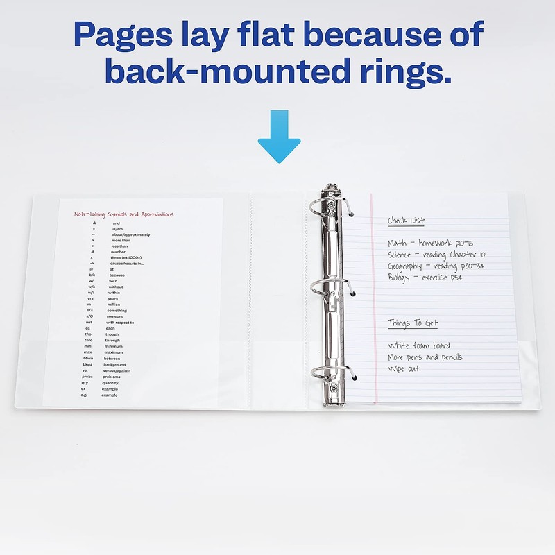 Avery 79192 Heavy-Duty View Binder w/Locking 1-Touch EZD Rings, 2-Inch