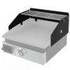 22 Inch Griddle Wind Guard/Wind Screen and Warming Rack for
