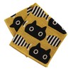 Atsuko Matano 181007-0005-03 Women's Triple Gauze Handkerchief (Yellow/100% Cotton), Gauze