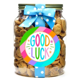 Nam's Bits Chocolate Chip Cookies - Good Luck Half Gallon Jar - BSGL