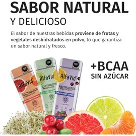 Polvo de Electrolitos y Aminoácidos Sin Azúcar Sobres con BCAA’s y L-Glutamina Hidratación Diaria y Recuperación Física Fórmula con Minerales Esenciales 15 Sobres Mezclados