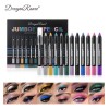 Sombra Para Olhos Dragon Ranee 12 Cores Brilho À Prova