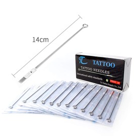 TC Mixed Tattoo Needles -Disposable Sterile Tattoo Tattoo Needles with 3RL,5RL,7RL,9RL, 3RS, 5RS, 7RS, 5M1,7M1,9M1 (50 Count) for Tattoo Machine