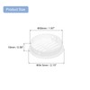 sourcing map 30Pcs 50mm/1.97" Circular Soffit Air Vents, Plastic Soffit