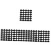 Gatuida 250pcs Ethernet Port Dust Covers Black LAN Protectors for
