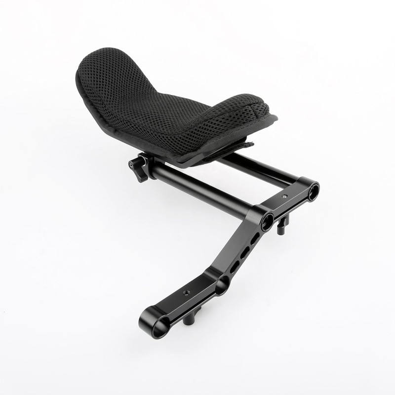 NICEYRIG Shoulder Pad with Rail Raiser /15mm Rods Applicable Shoulder