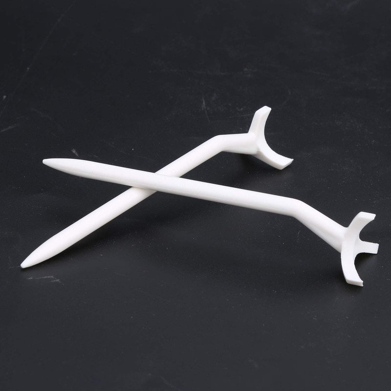 Golf Practice Plastic Material Lightweight Curved Golf Tees Accessories Compact