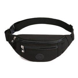 Long Keeper Bumbag Waist Bag for Women Men - Anti Theft Bum Bag Dog Walking Running Hiking Waterproof Fanny Pack Fashion Waist Packs for Travel Outdoor