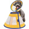 Pethroom Pet Room for Dogs, Elizabeth Collar, Medium, Impact Reduction,