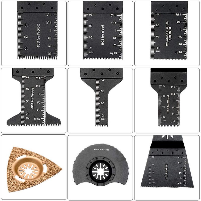 Oscillating Accessory Kit MASO 38-Piece Multi-Tool Accessory Kit Mix Oscillating