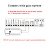 JUJAING DS-02 Universal Automatic Electric Gate Lock for 12-24V DC