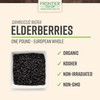 Frontier Co-op Dried Elderberries Organic, 2lb Bulk Bag, Whole Berries