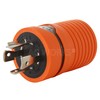 AC WORKS [ADL1420520] Locking Adapter L14-20P 20A 125/250Volt 4Prong Male
