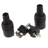 kenable 2 pin DIN Plug Speaker and HiFi Connector Screw