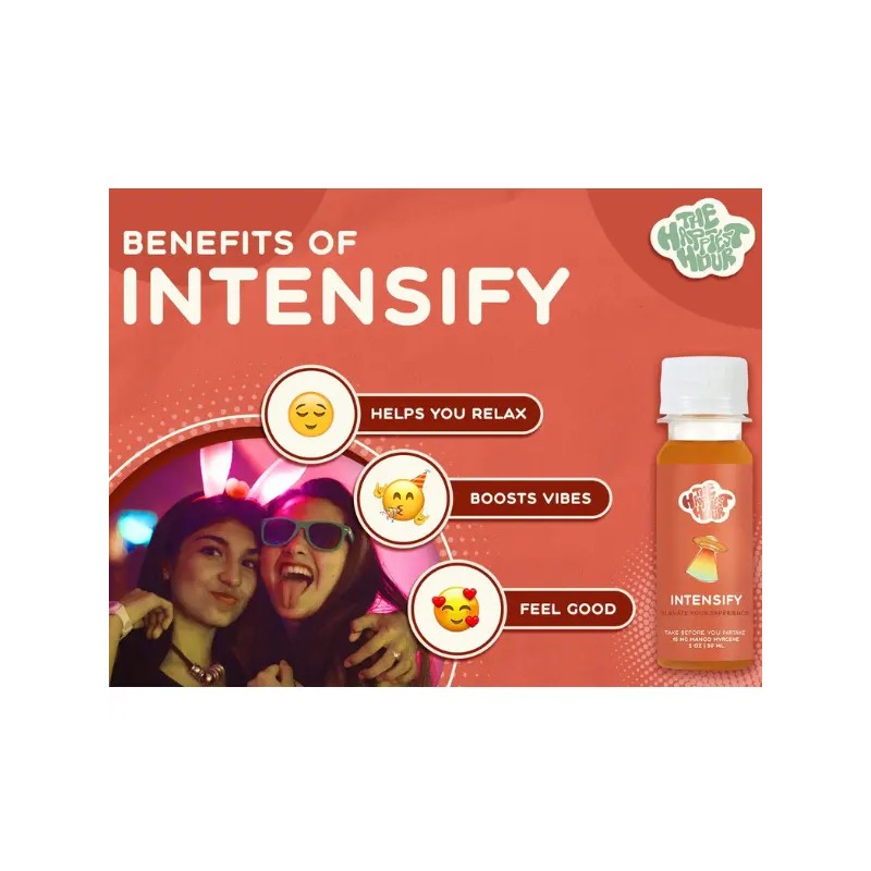 Wellness Vitamin Shot Combo Pack with Bliss & Intensify Formula,