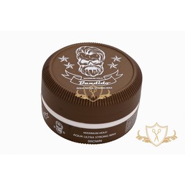 3 x Bandido Hair Wax Brown Hair Wax Aqua Ultra Strong Wax