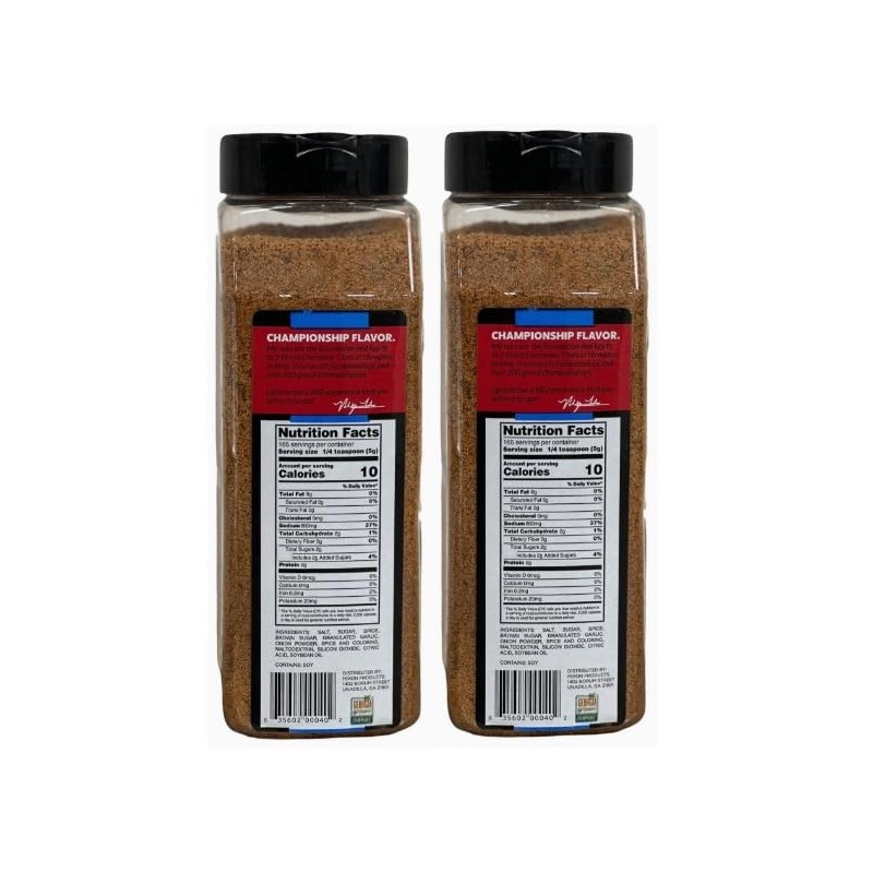 (Pack of 2) Myron-Mixon Premium Original BBQ Rub, 30 Ounce