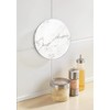 WENKO 53982100 Marble, Round Trivet for pots, Pans, Tempered Glass,