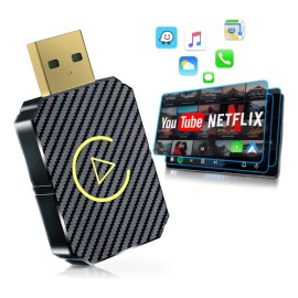 Adaptador Inalámbrico Carplay Android Auto 2 En 1 Ai Box