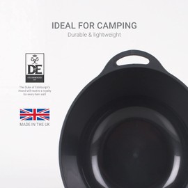 Lifeventure Ellipse Plastic Bowl For Camping, Travel & Outdoor - Graphite
