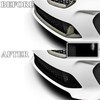 BOGAR TECH DESIGNS Front Lower Lip Chrome Delete Overlay Film