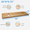 Slide Transfer Board with Handles,FSA Eligible,Made of Heavy-Duty Wood,Mobility Aid