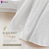 RIMELA College Dorm Bed Skirt Twin XL 36 Inch Drop,