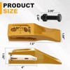 TRUCFUSION Skid Steer Loader Bucket Teeth 6684447, Backhoe Bucket Teeth